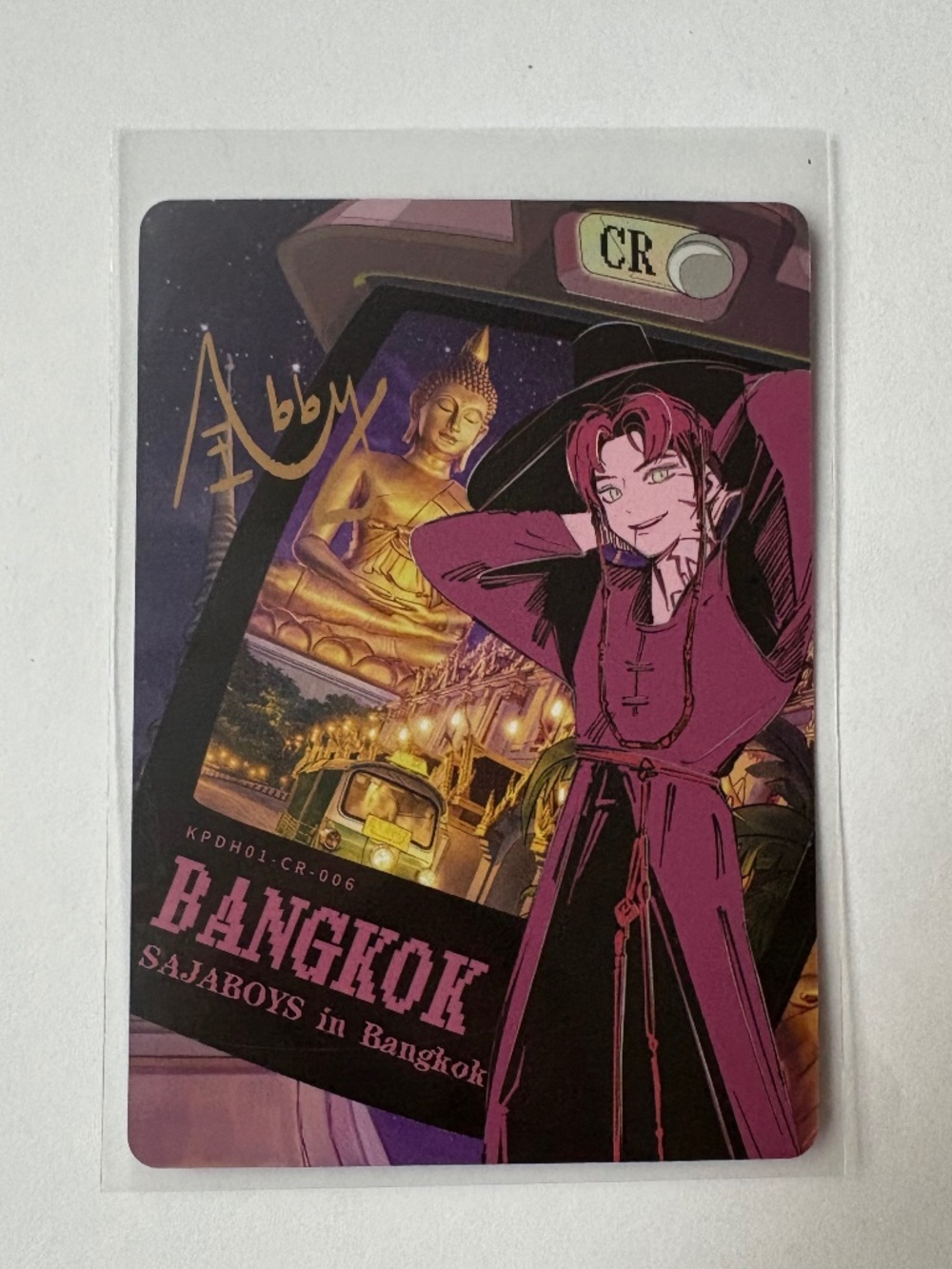 Kayou creative rare autograph Abby kpop card